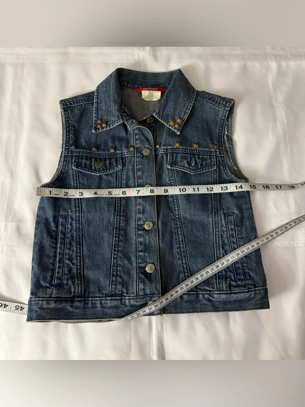 Esprit Kids Sleeveless Denim Vest